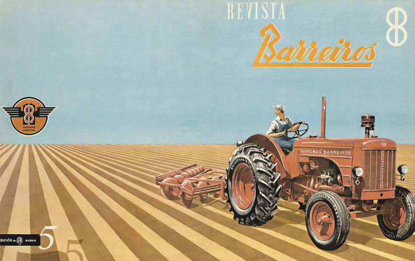 Tractor Hanomag Barreiros.