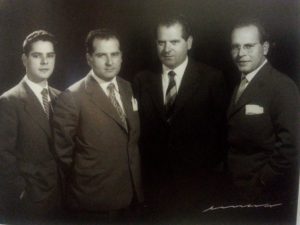 Los cuatro hermanos varones Barreiros: Celso, Graciliano, Eduardo y Valeriano.