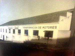 En esta nave, alquilada por 52.000 pesetas al mes en 1952 se instaló Barreiros en Madrid